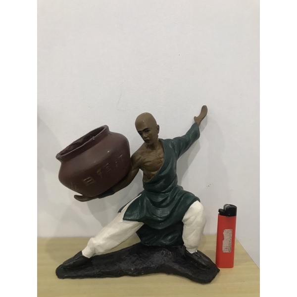 ornamen bonsai / patung bonsai shaolin