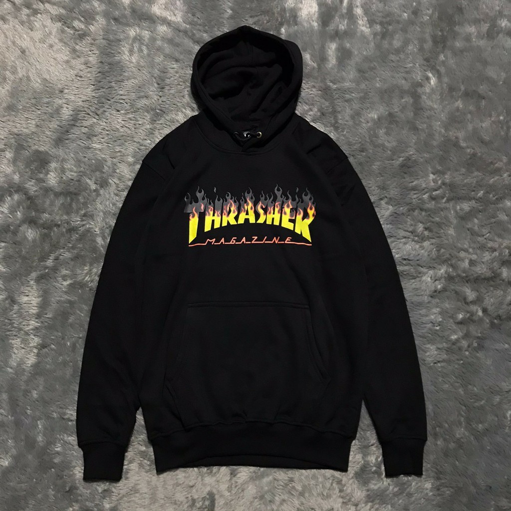 Hoodie Thrasher Flame BBQ Premium