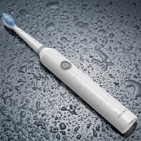 JIDENG Sikat Gigi Elektrik Replaceable Head Getar Otomatis - JD-517L - White