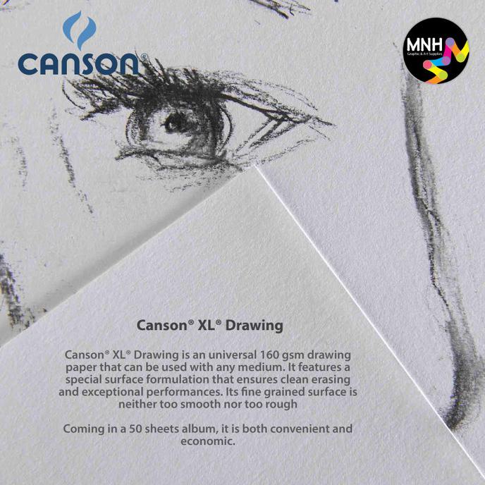

DRAWING BOOK CANSON XL 160G A3 - A5 - UKURAN A4