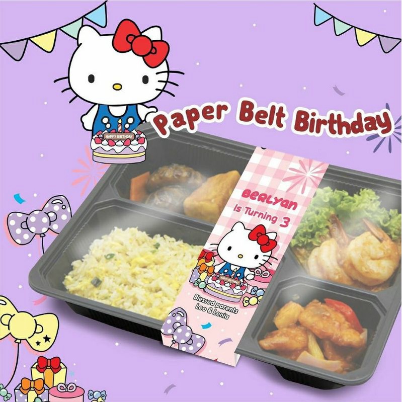 

26 PCS PORTRAIT PAPER BELT BIRTHDAY HAMPERS GOODIE BAG PARCEL SOUVENIR BENTO BOX MAKANAN ULANG TAHUN BENTUK PORTRAIT VERTIKAL