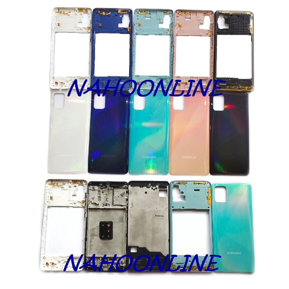 BACKDOOR BACK CASING HOUSING FULLSET SAMSUNG A31 A51 A71 CASING FULLSET