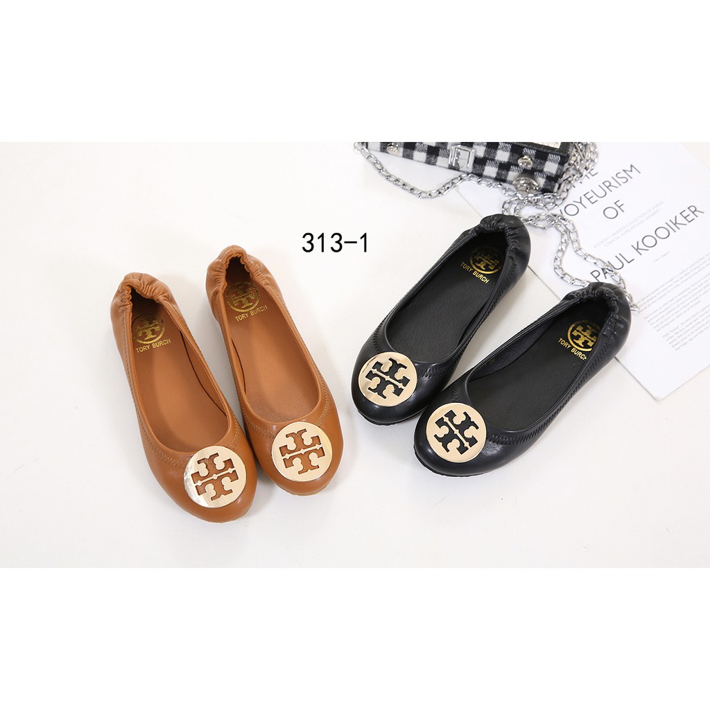 CK01 TRCH CLASSIC GHW LOGO BALLERINA FLATS 313-1 SEPATU IMPOR WANITA