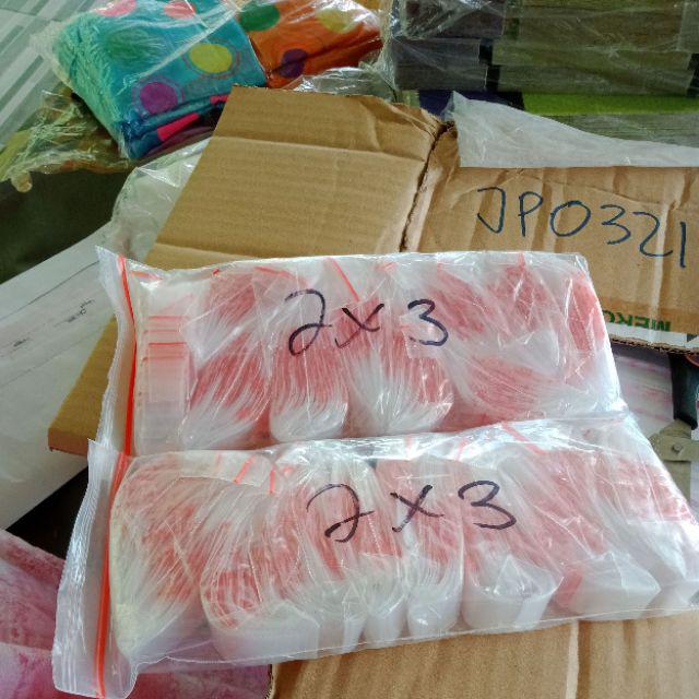 1 Pak Pe Klip 1.8x3.5 / 2x3 Isi 10bks X 100lbr