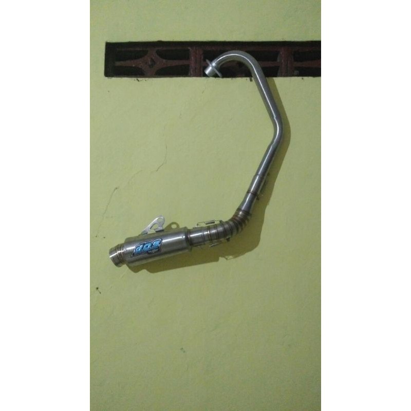 KNALPOT RACING DOS  DRAKER KLX CRF KOLONG BAWAH