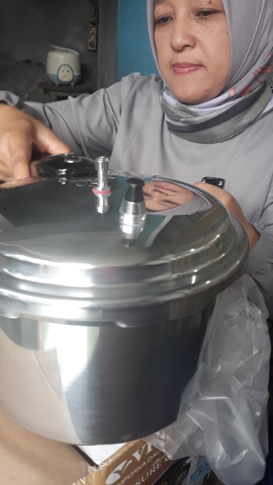 Panci Presto Vicenza 3 Liter Pressure Cooker Tekanan Tinggi Kecil 18cm