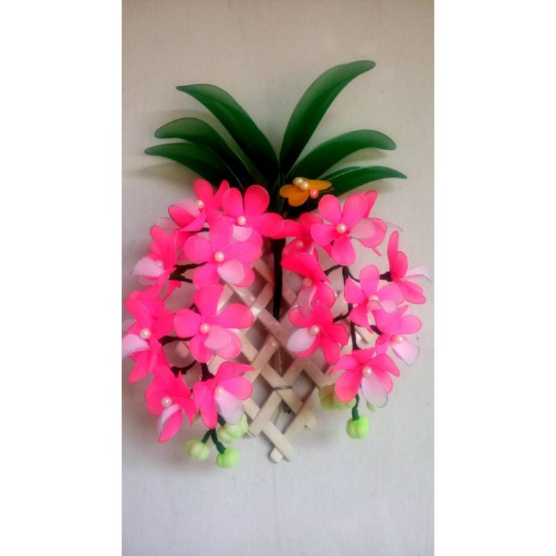 Bunga anggrek dinding hiasan rumah