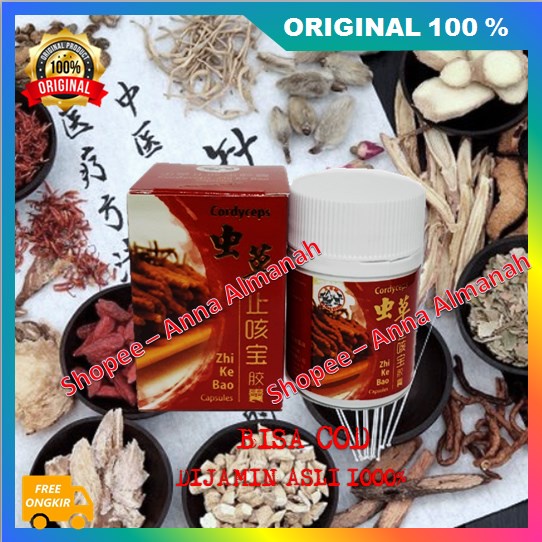 PROMO Ramuan Leluhur Cina Zhi Ke Bao Obat Herbal Alami Atasi Tuberkolosis (TBC), Bronkitis, Sinusiti