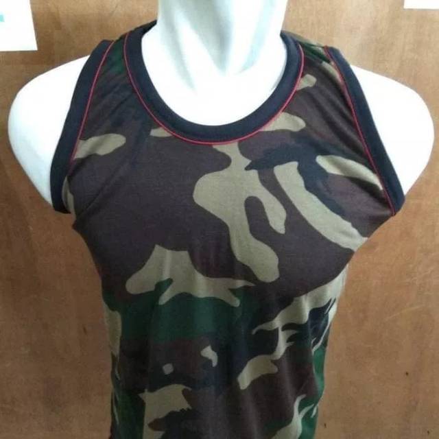 Kaos singlet nato loreng | Kaos loreng polos | Singlet US nato loreng | Singlet pria loreng