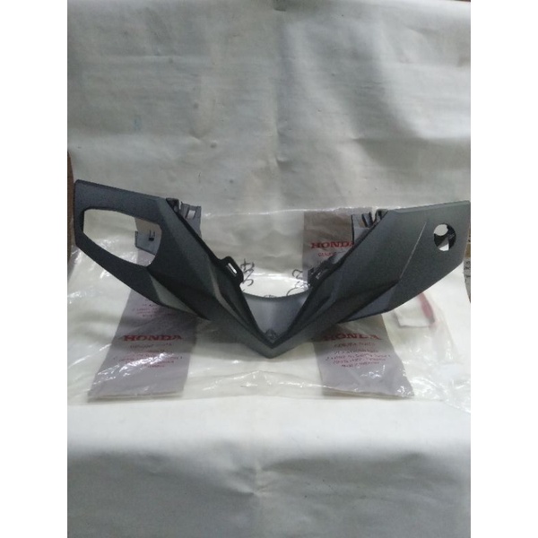 Batok depan atas front handle beat injeksi fi led 2020 hitam doff dop original