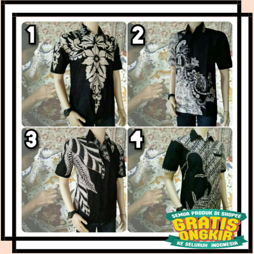 MOTIF TERBARU MODEL KOREA BATIK KEKINIAN SEMARANG / batik pria irengan