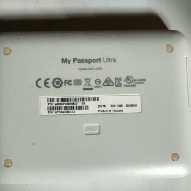 Hardisk /WD my passport ultra 1TB