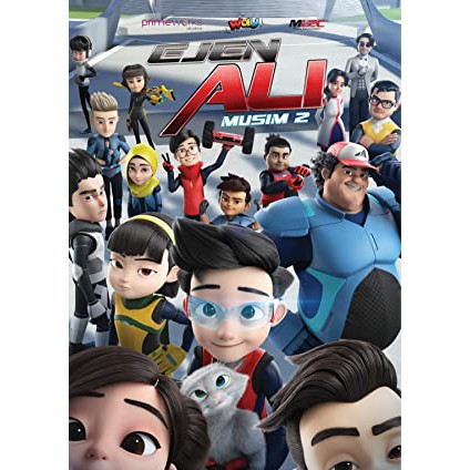 DVD Serial Ejen Ali Season 1-2 Complete