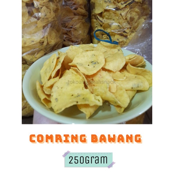 

KRIPIK COMRING BAWANG 250Gram | COMRING BAWANG | TOKO ANUGERAH SNACK