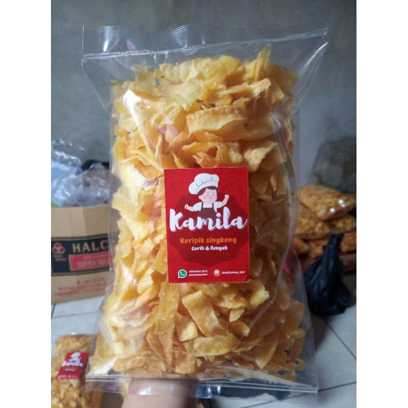 

Keripik Singkong Panjang original 500g