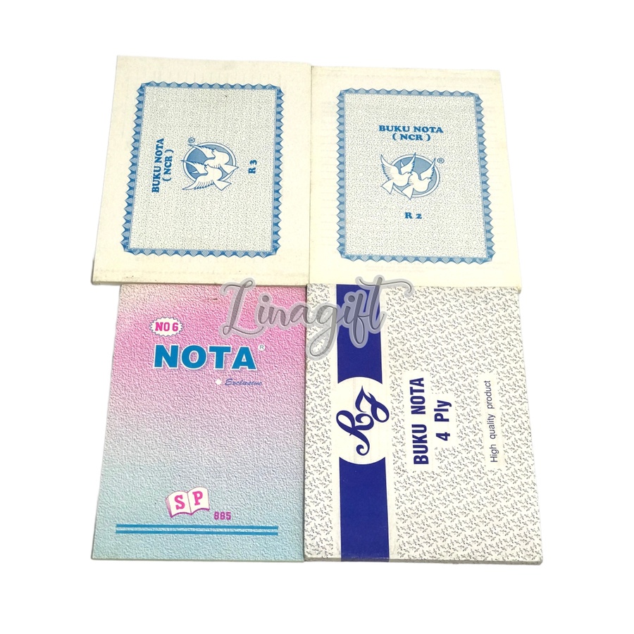 NOTA KONTAN DAN FAKTUR - BUKU NOTA HIGH QUALITY 1 PLY / 2 PLY / 3 PLY / 4 PLY