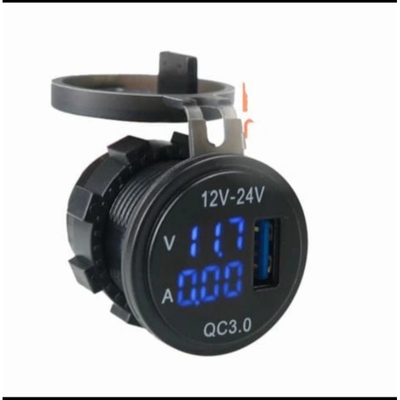 Usb Charger Mobil Dan Motor 3 in 1