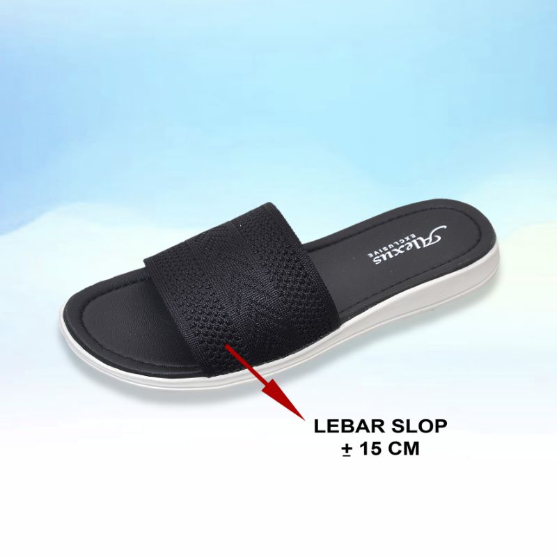 Sandal slop rajut wanita//sandal slop model terbaru/sandal rajut