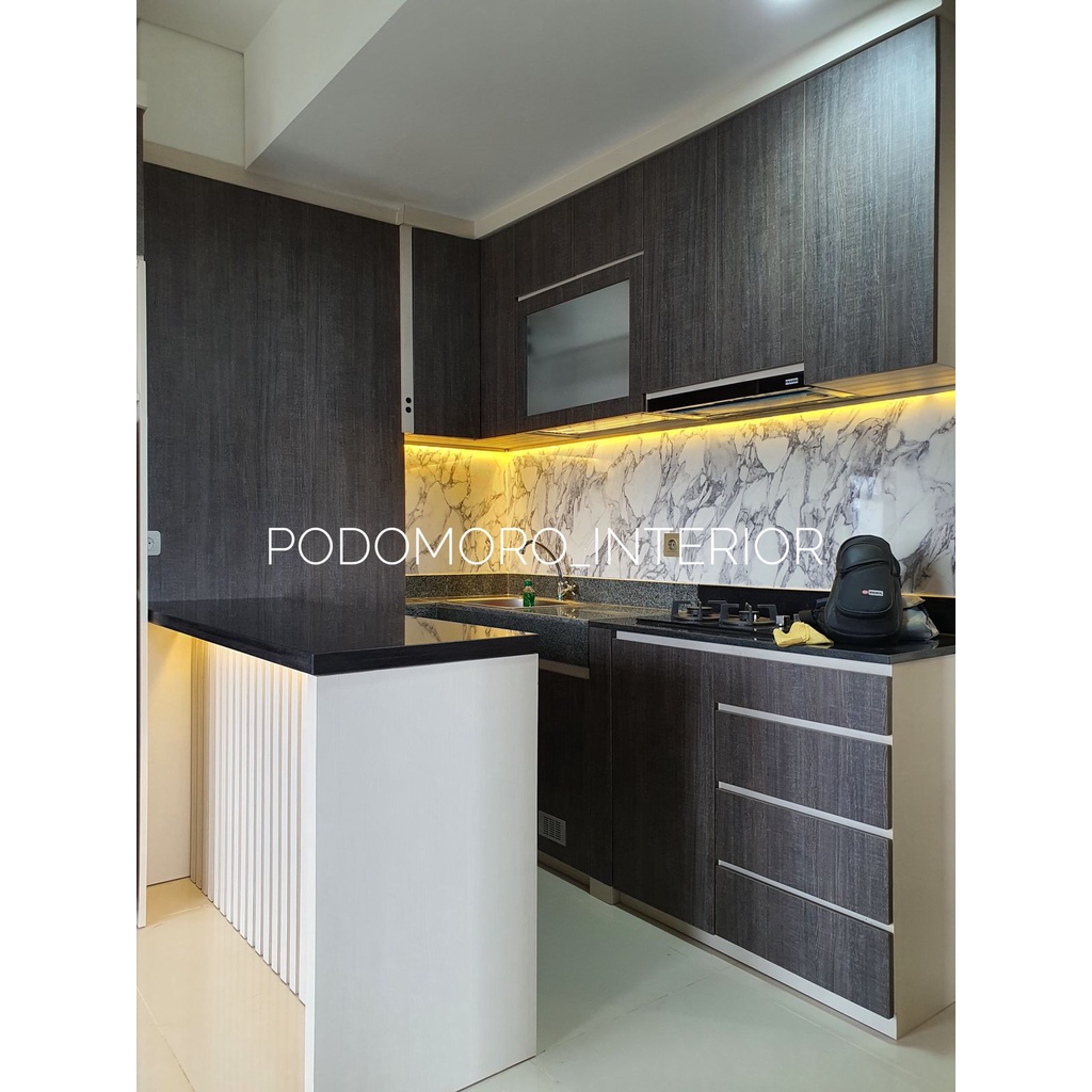 KITCHEN SET CUSTOM MINIMALIS/KITCHEN SET HPL