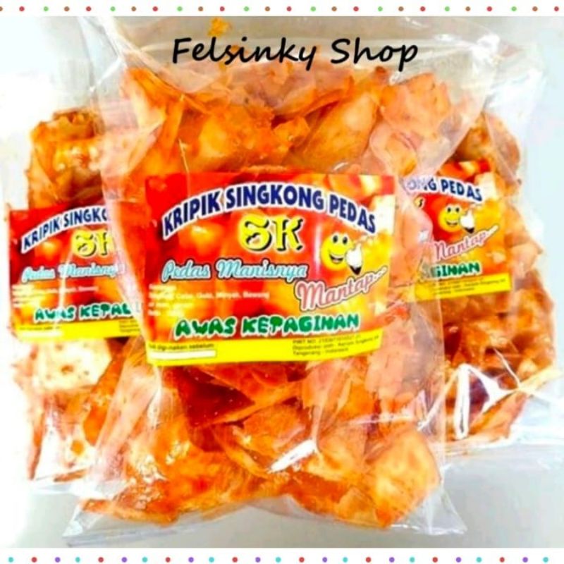 

Keripik Singkong SK / asam manis / pedas manis / Balado