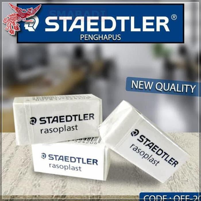 

COD - Penghapus Pensil Staedtler Rasoplast Putih Eraser (Off-20) - FCO