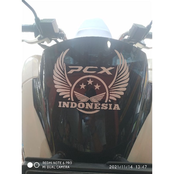 stiker PCX Indonesia