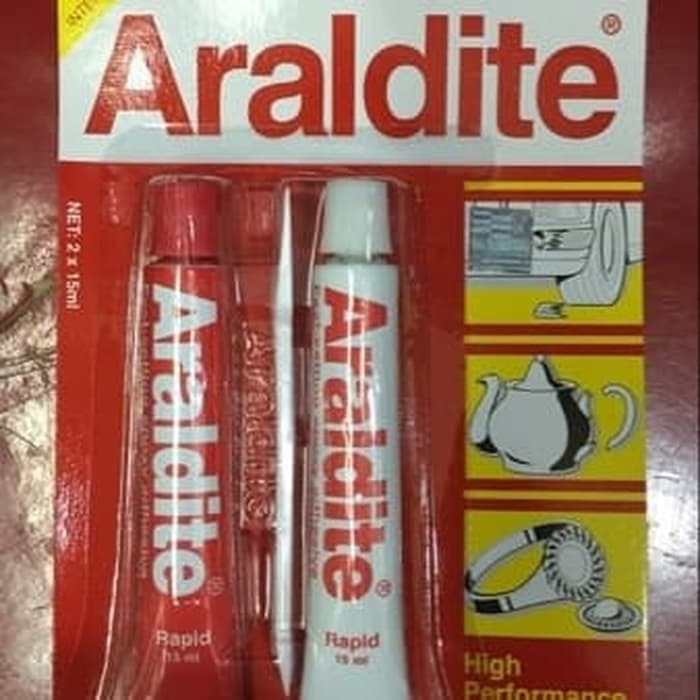 Araldite merah (30ml)