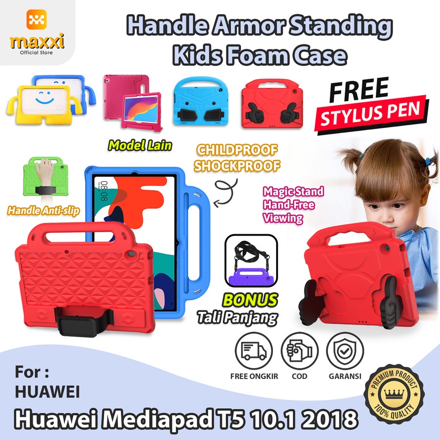 Huawei Mediapad T5 10.1 inch 2018 Softcase Casing Pelindung Tablet Kesing Anak Casing Armor Case Kid