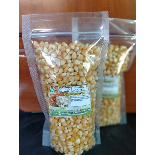 

Jagung Popcorn super, berkembang sempurna kemasan 100 gram