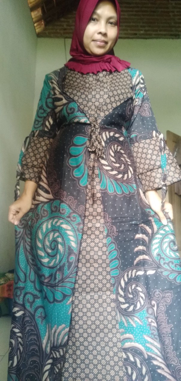 Bisa Pisah Couple Keluarga/batik Couple Keluarga Sarimbit Family Standar & Jumbo // Jazy Puser Ijo