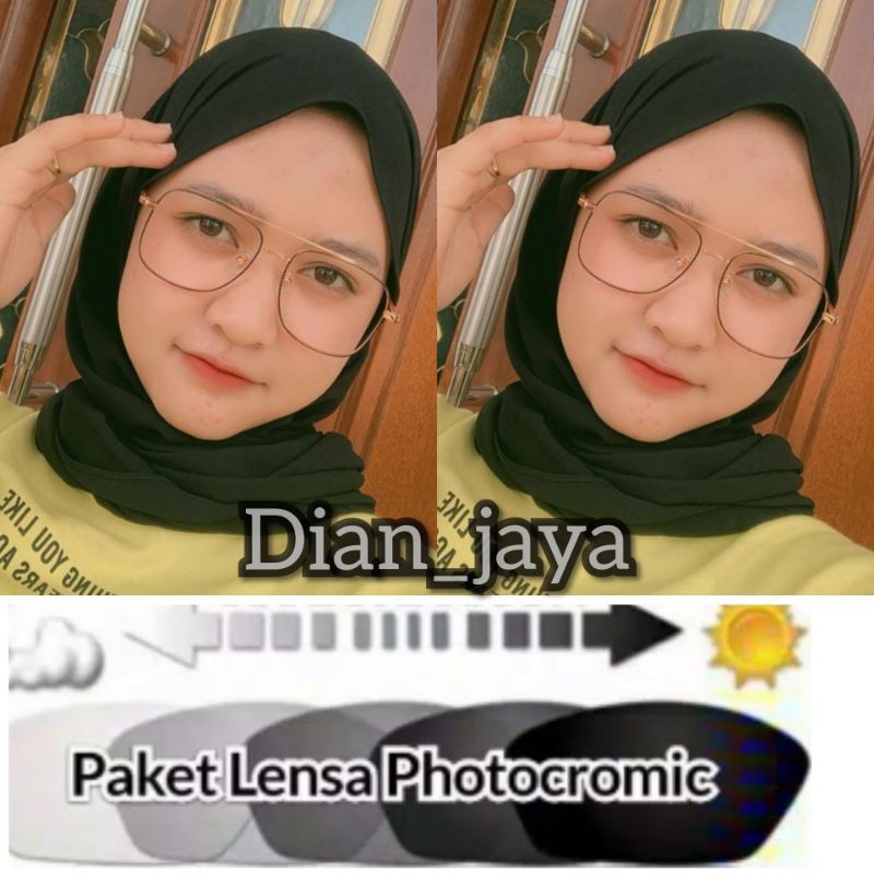 kacamata minus antiradiasi ( frame+ lensa ) 8207