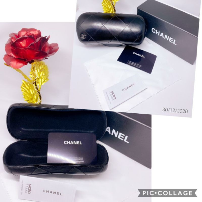 tempat Kacamata Chanel/box Kacamata