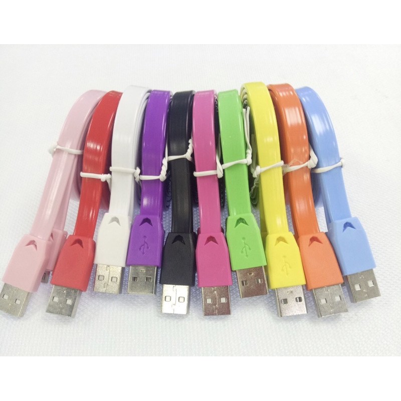 Kabel Data USB Fast Charging Colorfull  Colokan micro samsung android