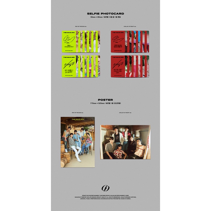 SF9 - 11th Mini Album THE WAVE OF9 + online POB