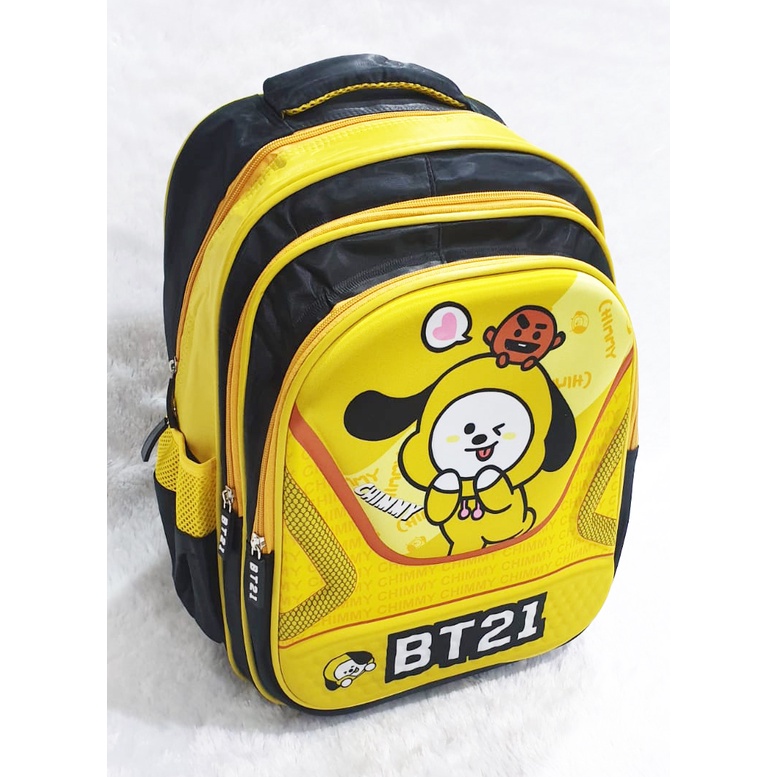 FREE RAIN COVER - TAS SEKOLAH ANAK SD 16inch GAMBAR KARTUN 3RESLETING TIMBUL IMPORT