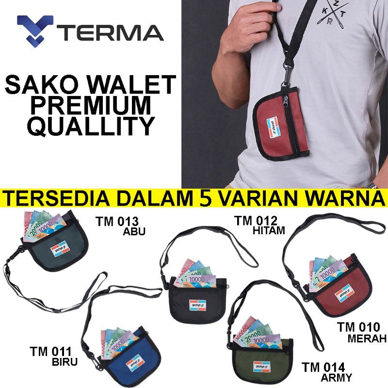 AUTHENTIC Dompet Kartu Card Hanging Phone Wallet Kalung Gantung Leher Multifungsi Wanita Pria Kartu