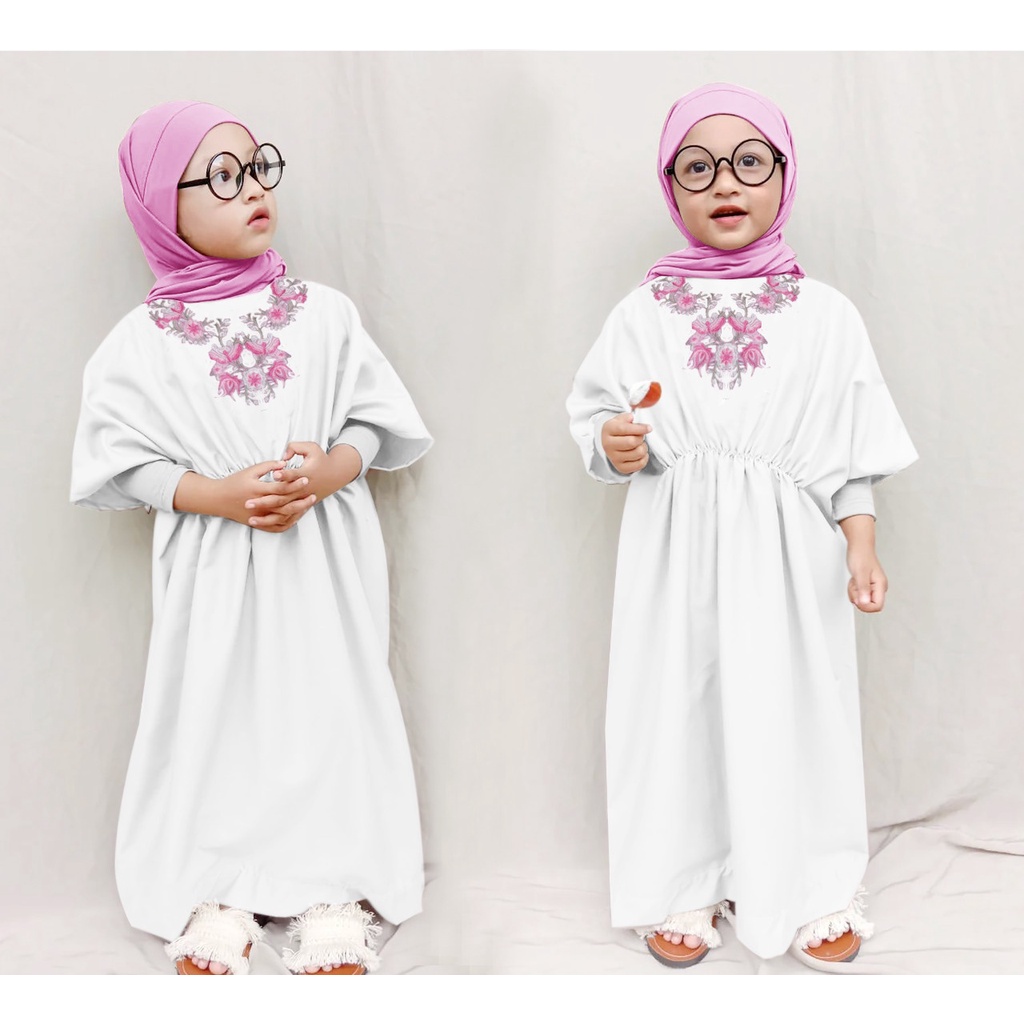 FenishaStore Rya Kid’s Baju Kaftan Anak Viral Usia 3-5 Tahun / Kaftan Anak Kekinian Viral Bisa Bayar Ditempat COD