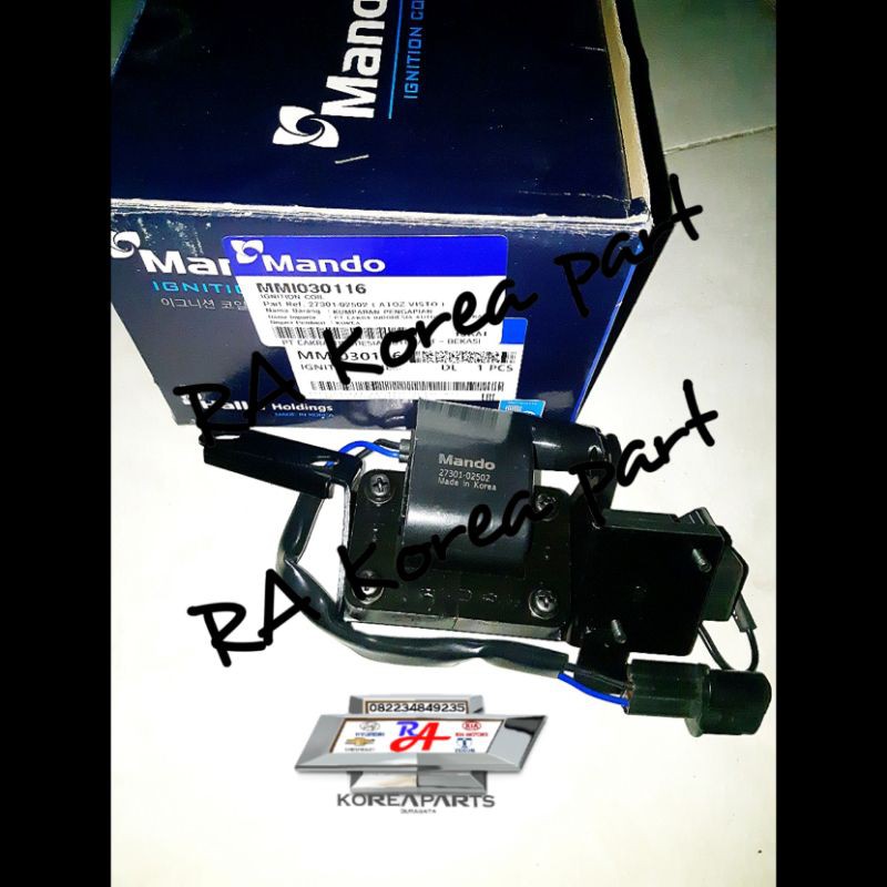 Ignition Coil Hyundai Atoz Kia Visto Single Ig Koil