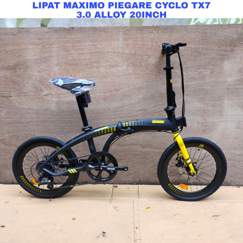 Sepeda Lipat Maximo Piegare Cyclo TX7 3.0 Alloy 20Inch