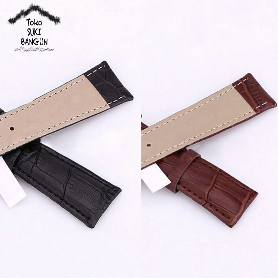 TALI JAM 22mm Motif Kulit Watch Strap Leather Model Slot