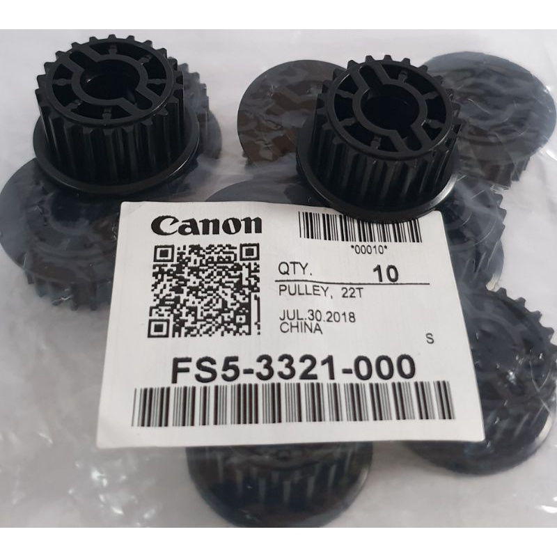

Gear Pulley 22T Canon IR 5000/6570/5075 FS5-3321-000 Original
