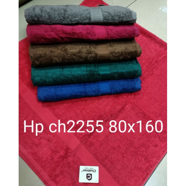 Handuk chalmer jumbo 80x160cm/handuk chalmer pantai