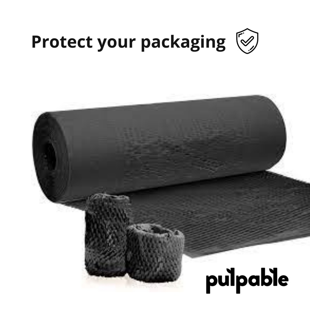 

Black honeycomb paper / honeycomb paper hitam 10 meter / 10m honeycomb paper