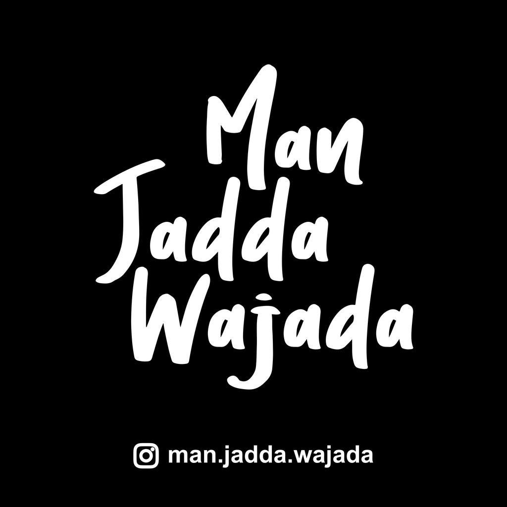 

Stiker Man Jadda Wajada