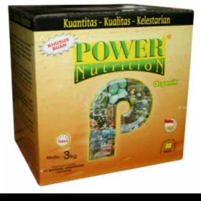 Power Nutrition pupuk organik untuk buah, padi, original produk Nasa Asli