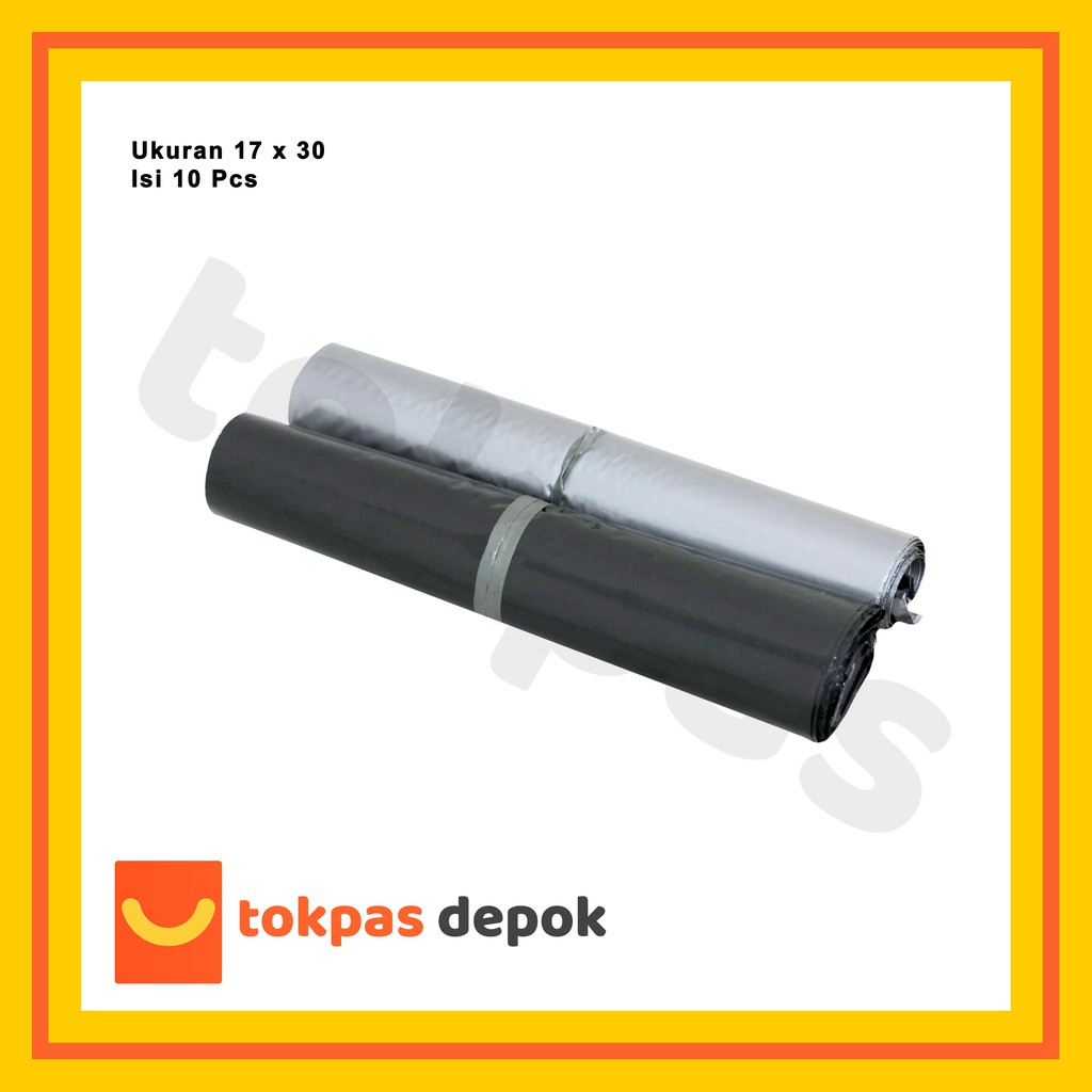 

Plastik Polymailer 17 x 30 Isi 10 pcs Plastik Packing Warna