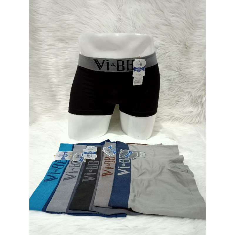 3 PCS BOXER PRIA | CELANA DALAM Vi&amp;BB no.1228 | CELANA DALAM PRIA