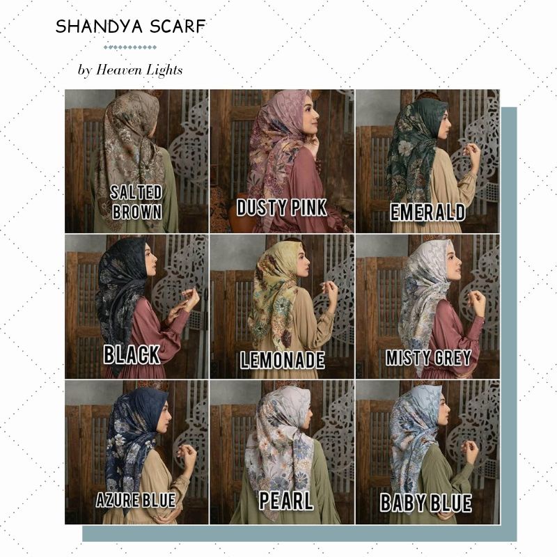 Heaven Lights - Sandhya Scarf