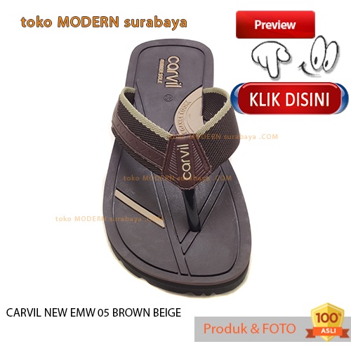 CARVIL NEW EMW sandal pria casual sandal jepit