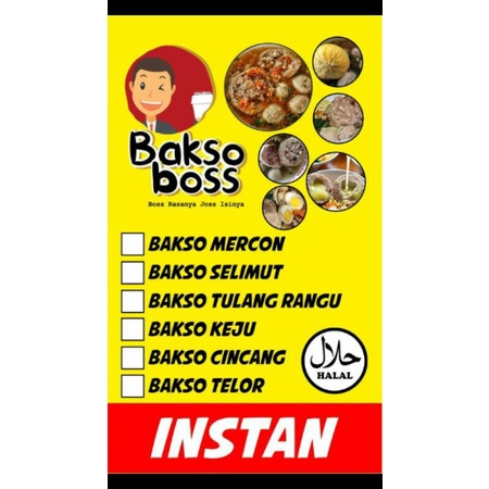 

Bakso Boss frozen